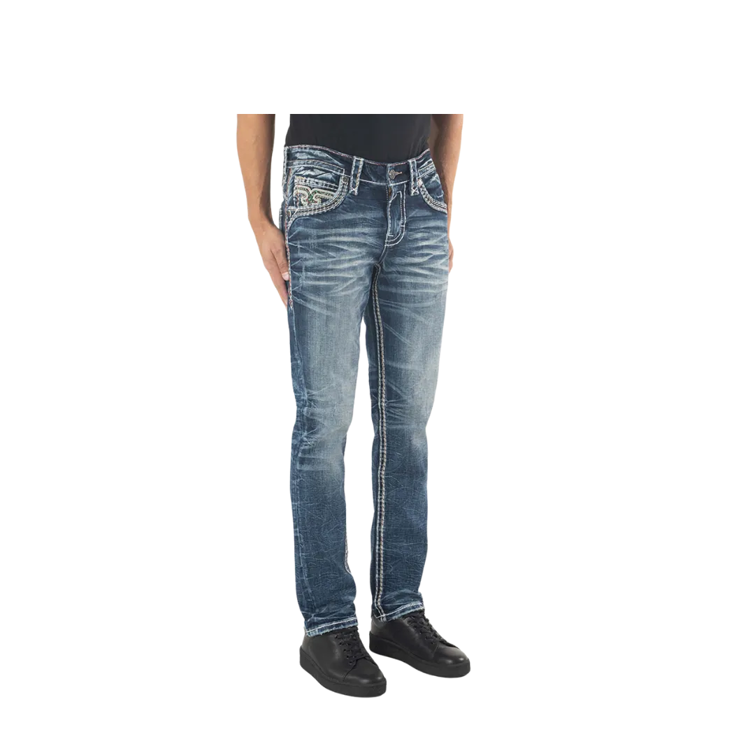 Rock Revival Men's Mayne Alt Straight Jean