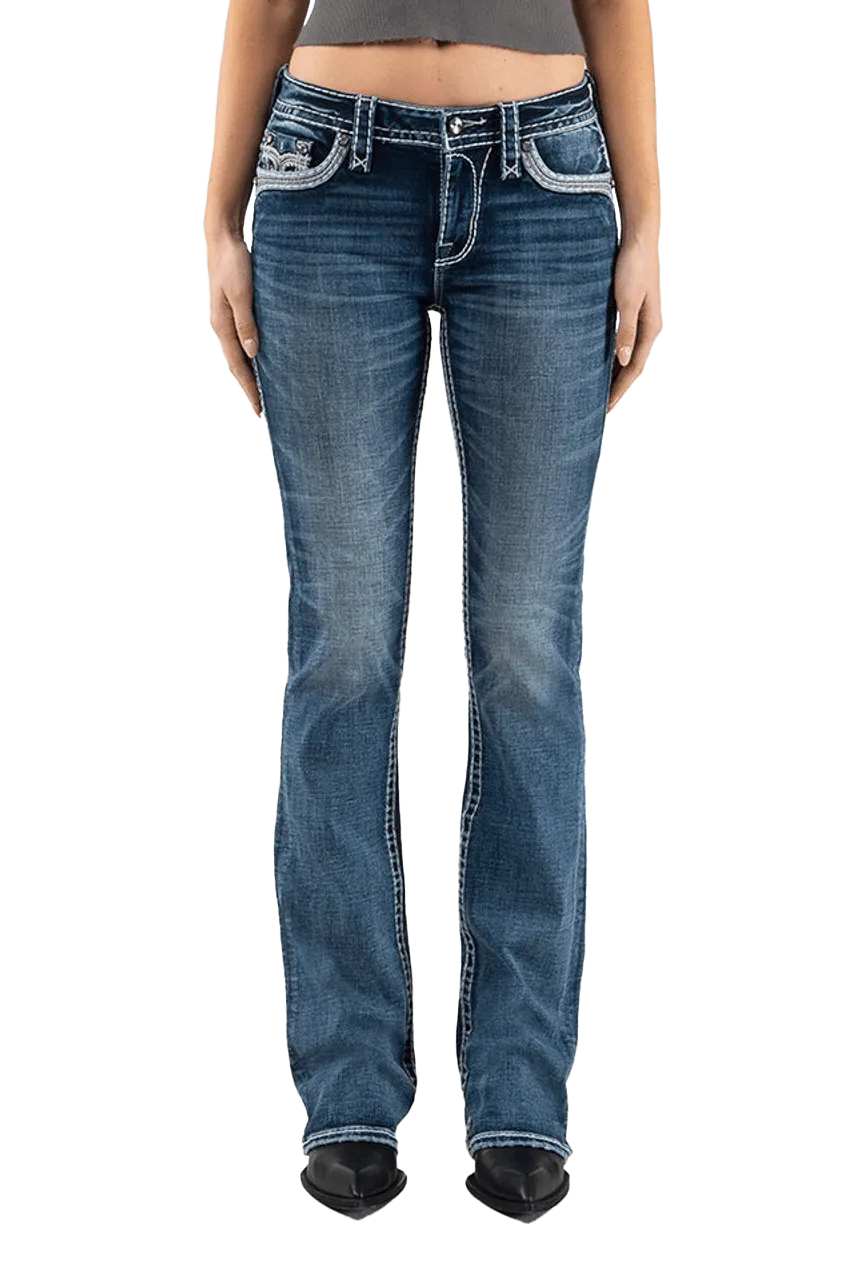 Rock Revival Women´s Arona Bootcut Straight Denim Jeans