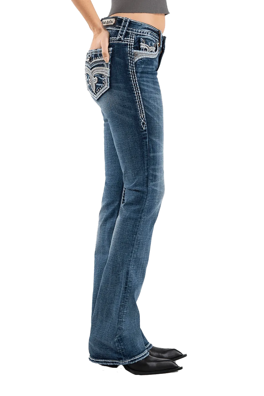 Rock Revival Women´s Arona Bootcut Straight Denim Jeans