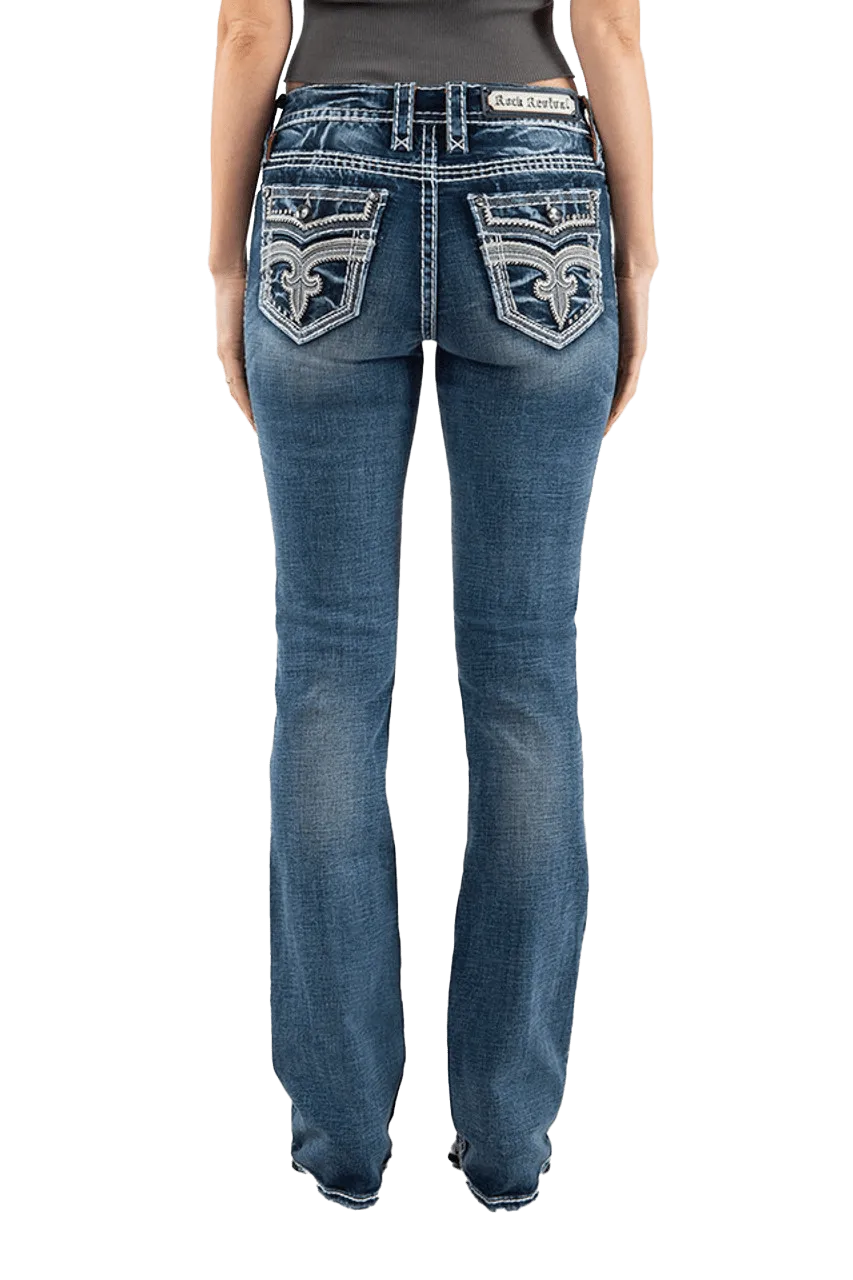 Rock Revival Women´s Arona Bootcut Straight Denim Jeans