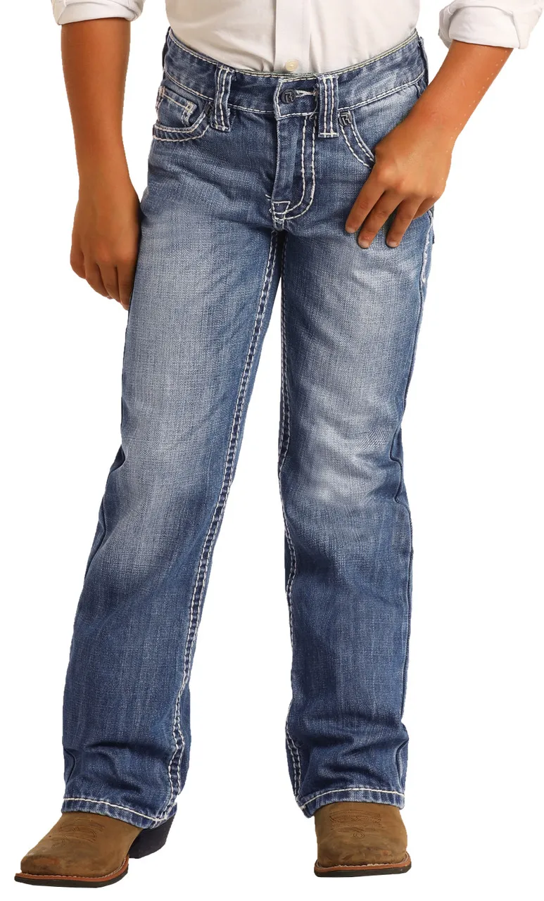 Rock&roll Cowboy Kid´s Regular Fit Bootcut Jean