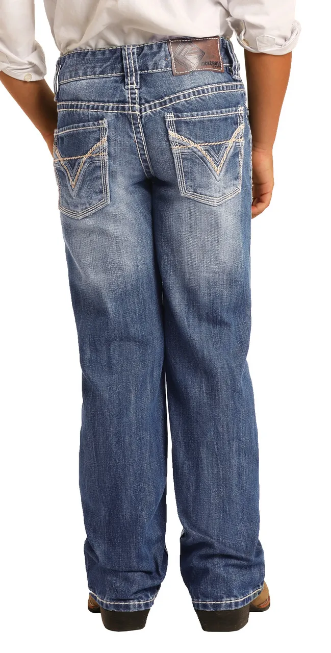 Rock&roll Cowboy Kid´s Regular Fit Bootcut Jean