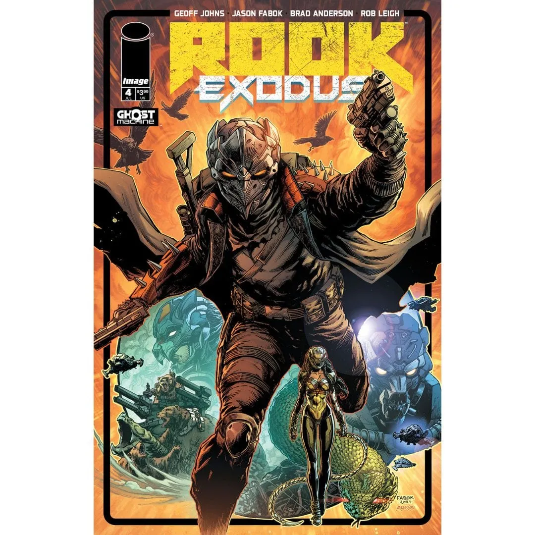 Rook: Exodus #4 Cover A B Jason Fabok & Brad Anderson Variant Set