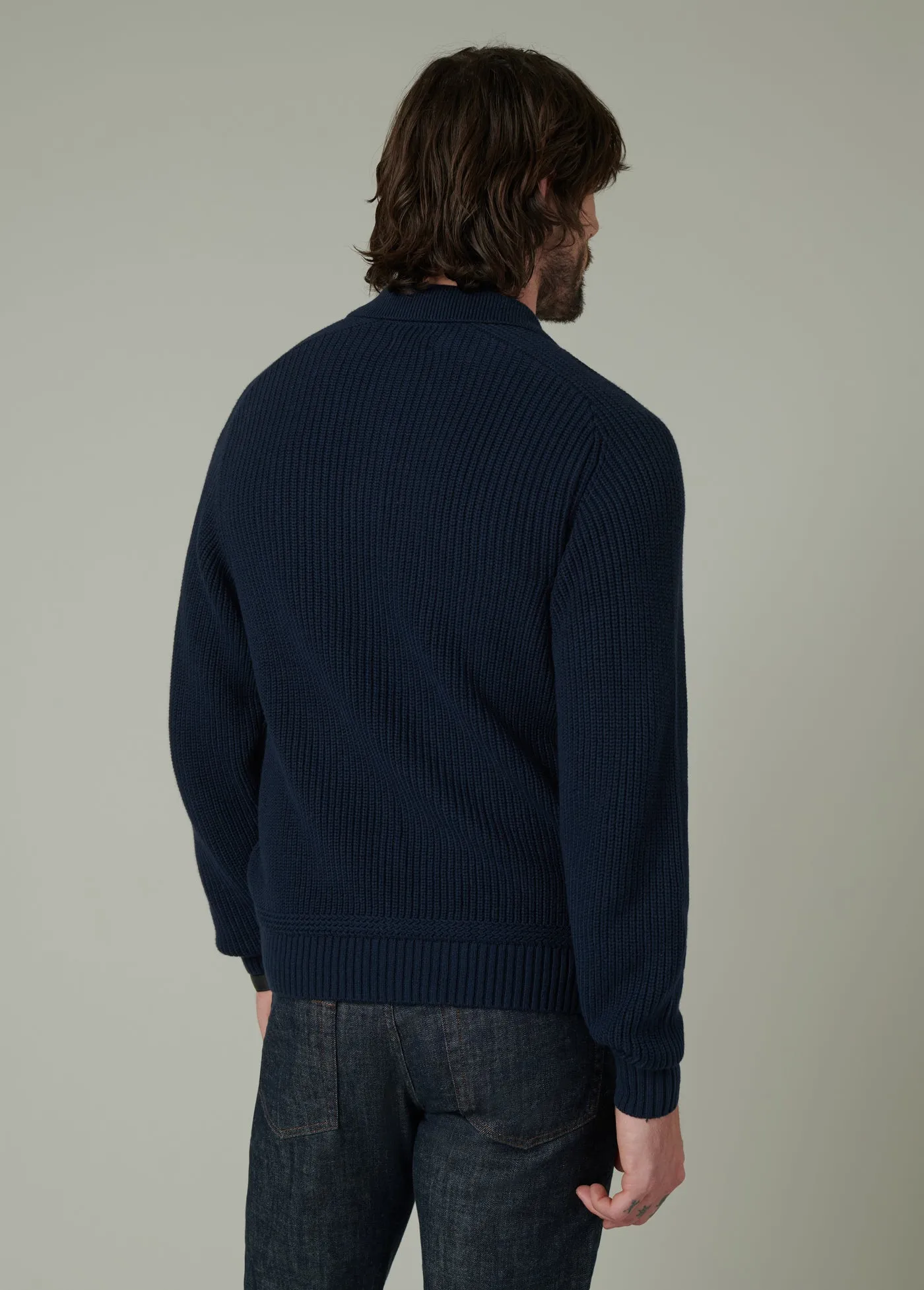 RUBEN POLO SWEATER