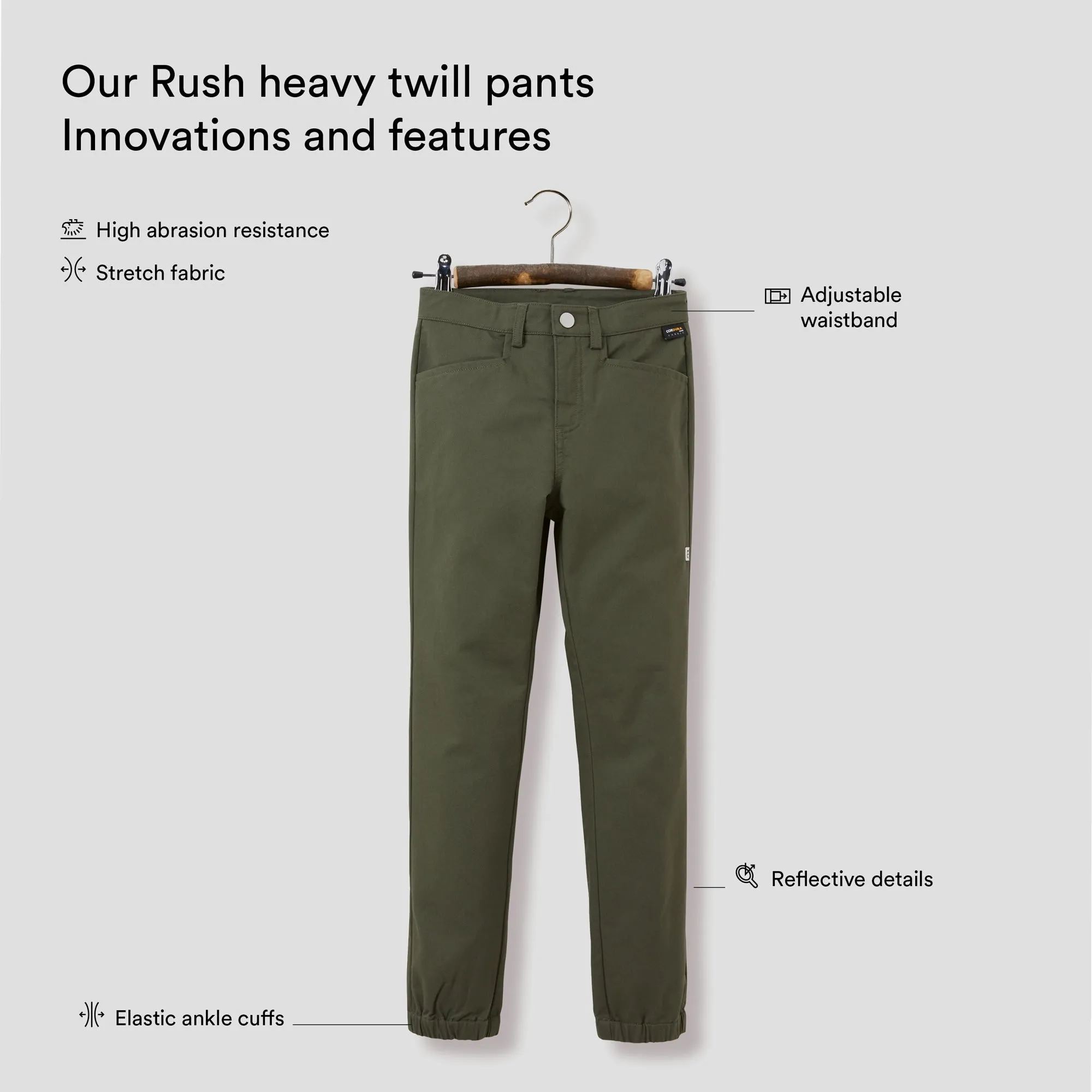 Rush heavy twill pants