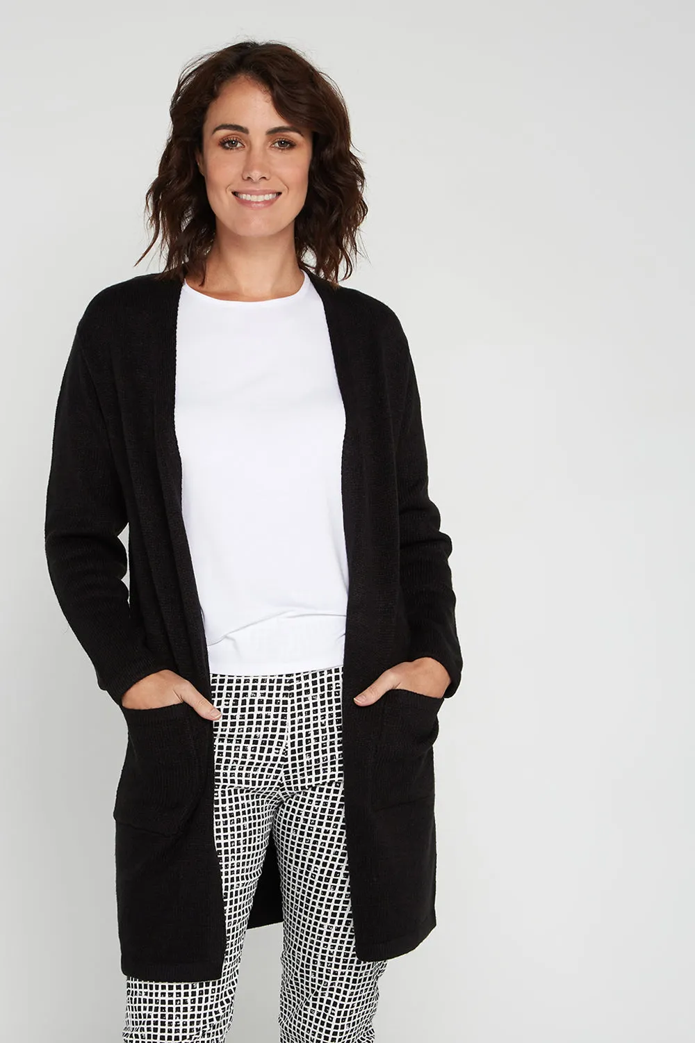 Salima Knit Cardigan - Black