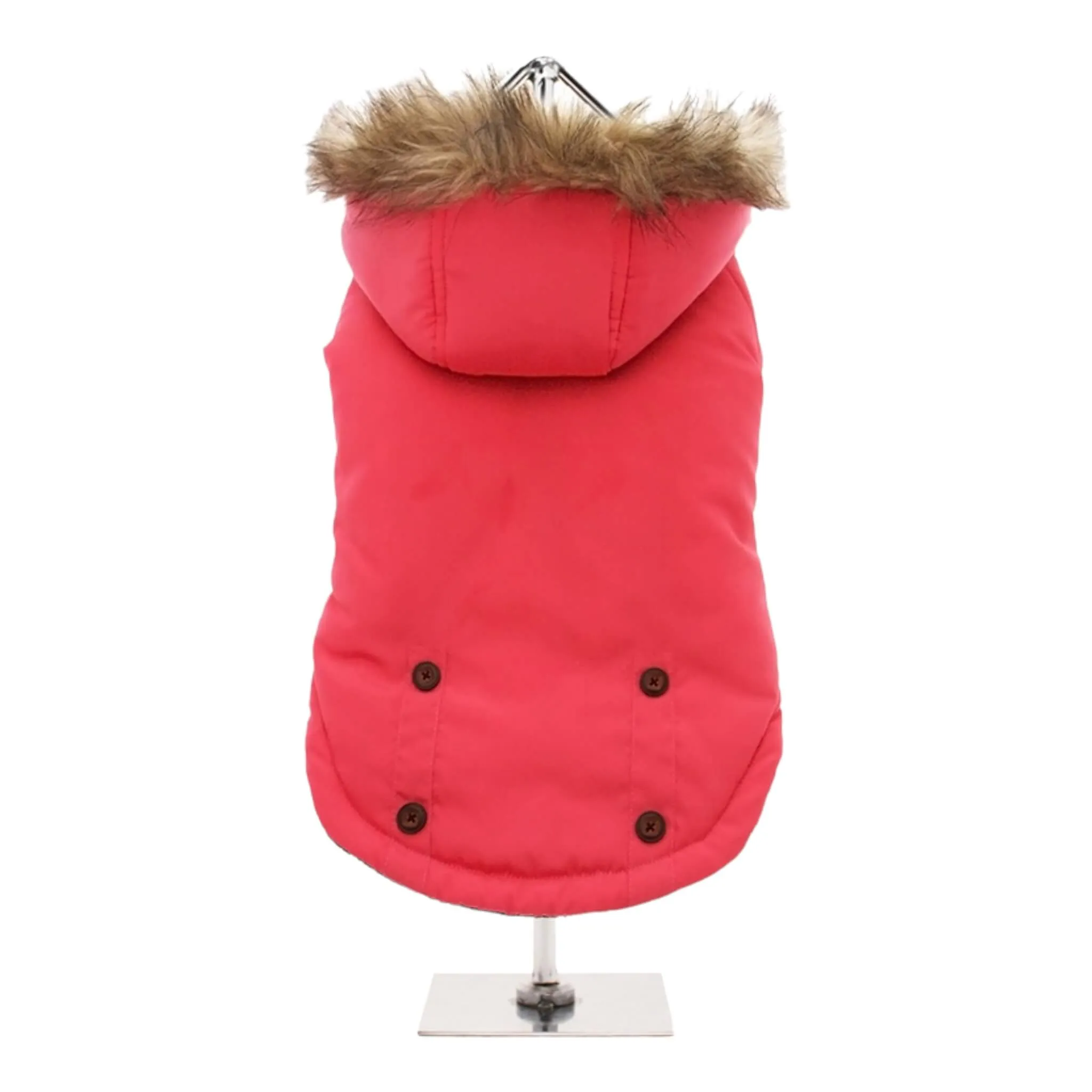 Salmon Pink Alpine Dog Coat