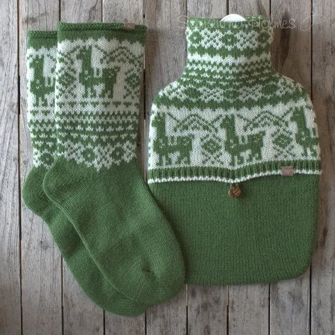 Samantha Holmes Fair Isle Bed Socks