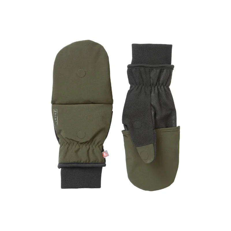 SealSkinz Walpole Windproof Primaloft Sports Mitten - Olive