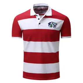 Shirts Short Sleeve Spring Summer Mens Stripes Pattern Polo