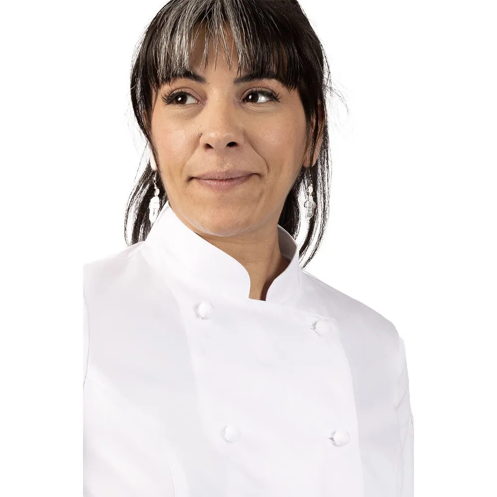 SIENA EXECUTIVE CHEF COAT - White