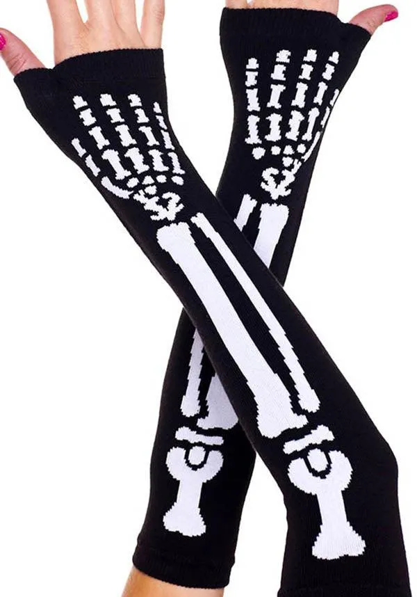 Skeleton | ARM WARMERS