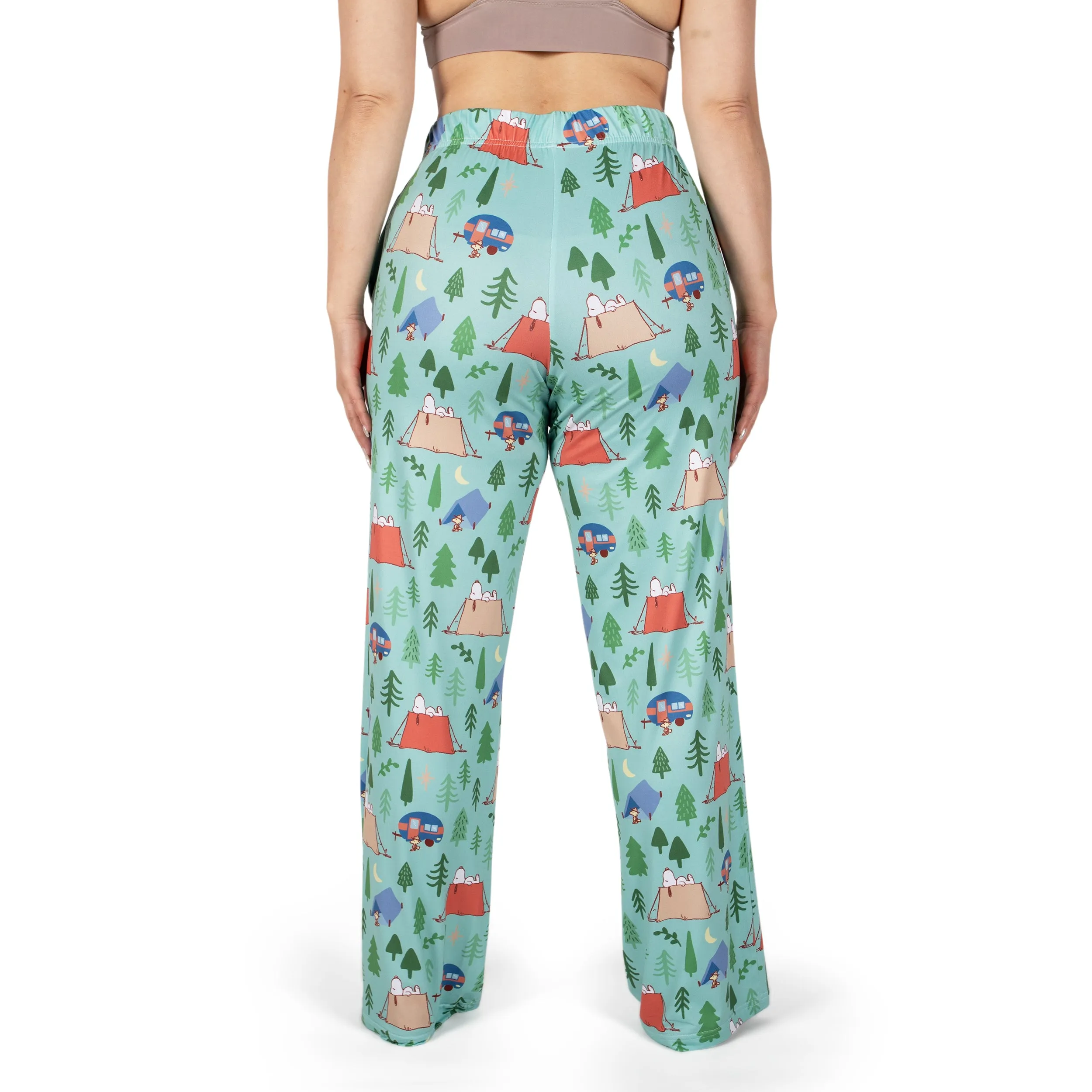 Snoopy Camping Pattern Lounge Pants