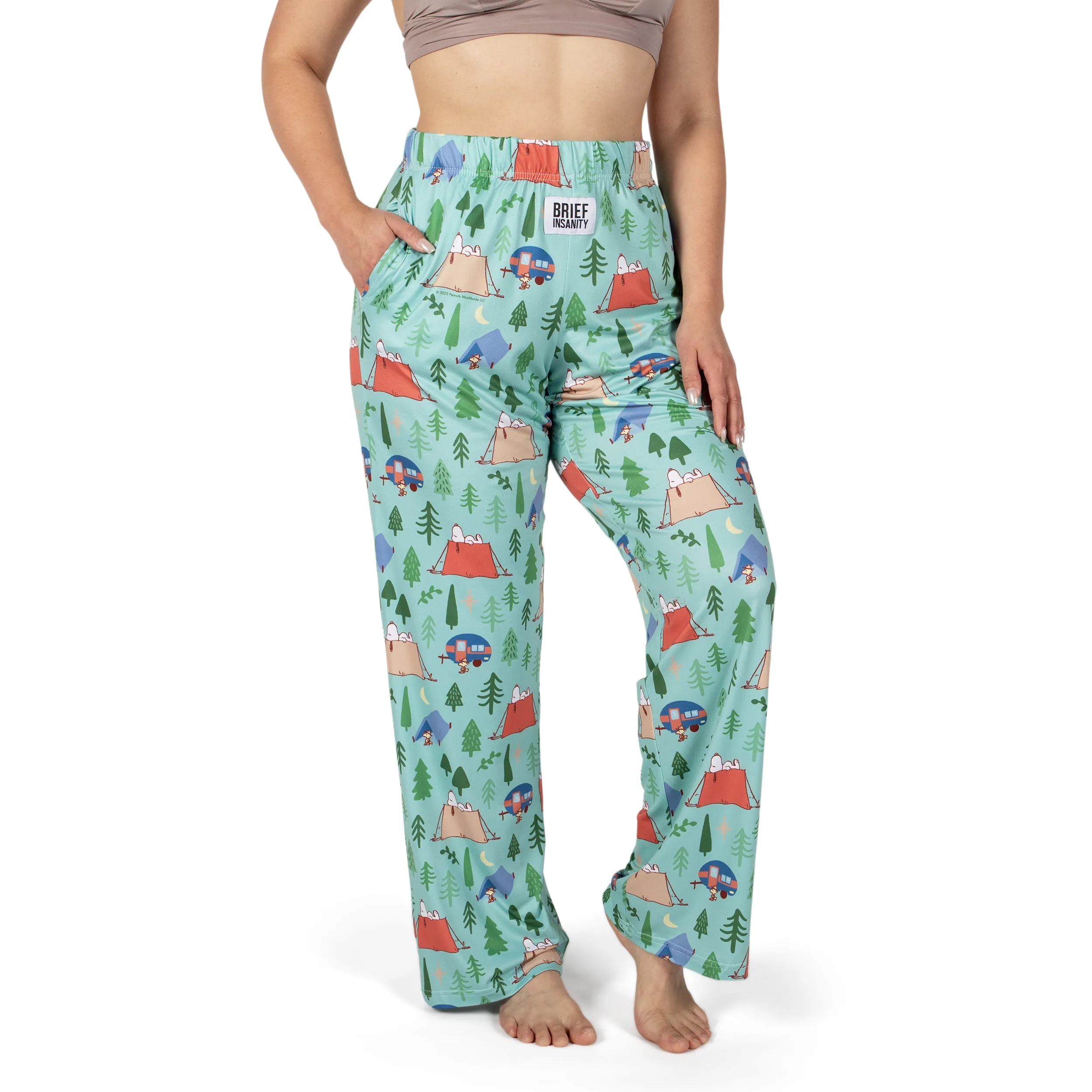 Snoopy Camping Pattern Lounge Pants