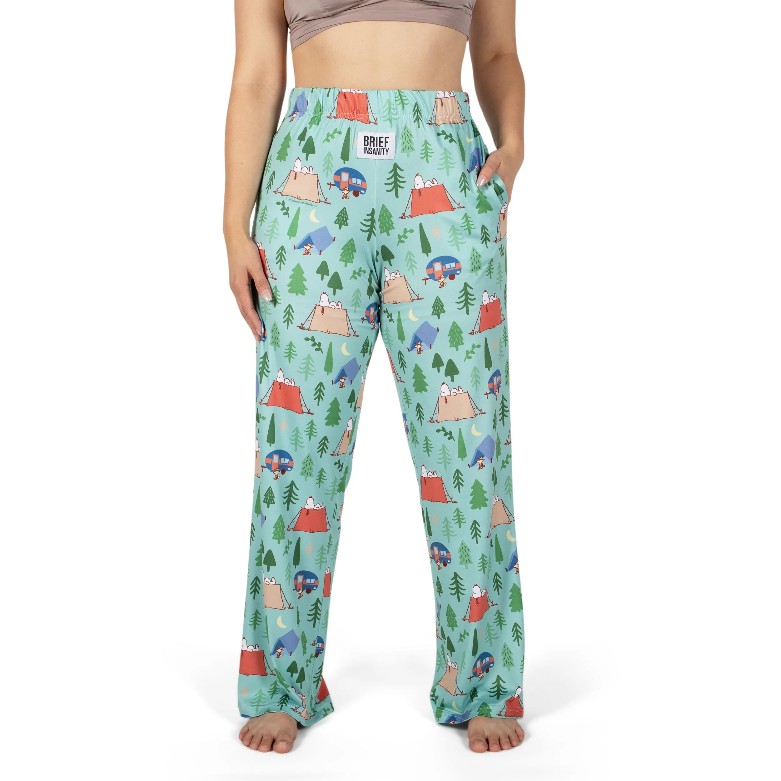 Snoopy Camping Pattern Lounge Pants