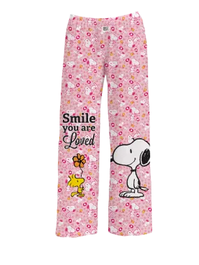 Snoopy Smile You Are Loved Lounge Pants