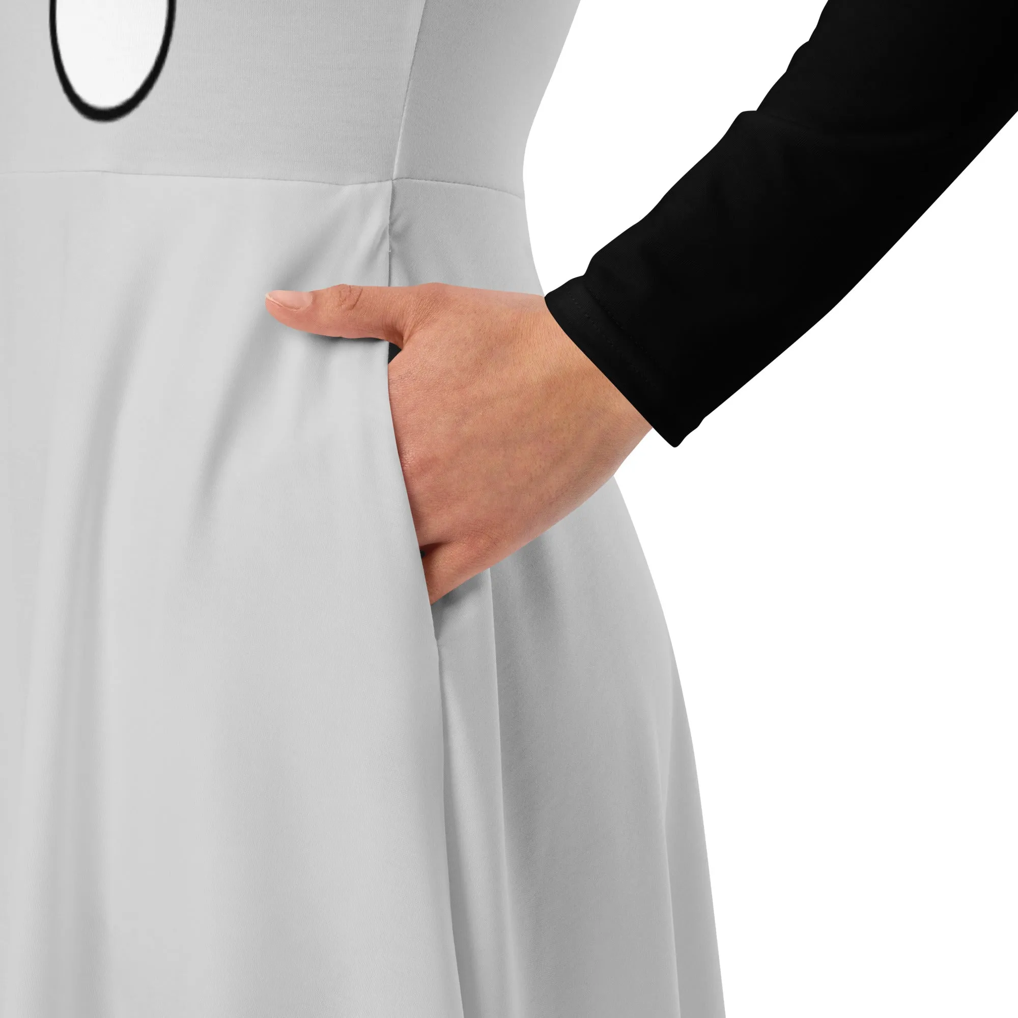 Steamboat long sleeve midi dress