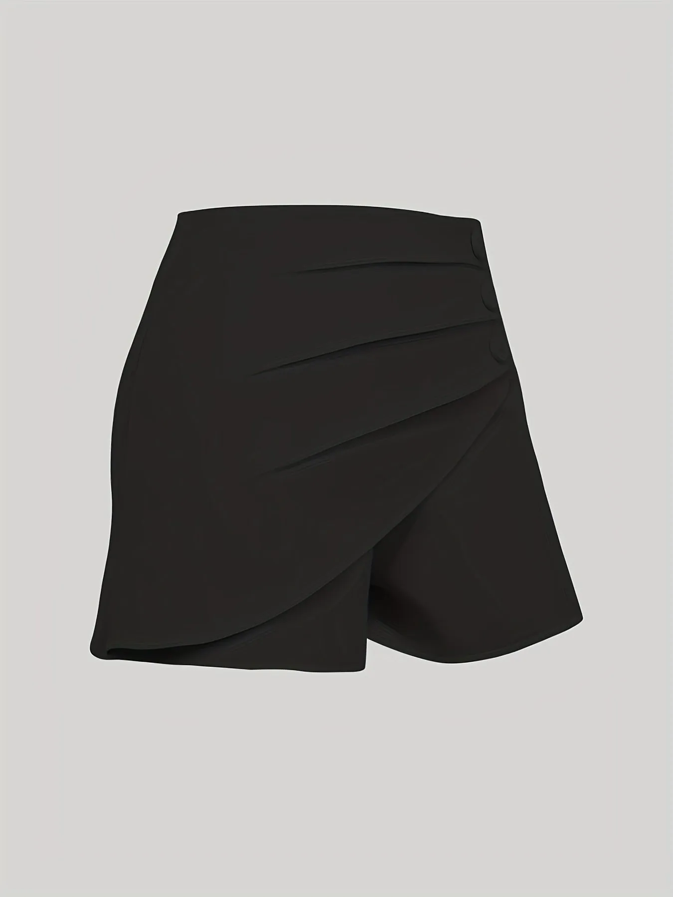 Stylish High Waist Button Shorts for Women Perfect for Summer