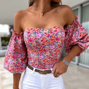 Summer Off Shoulder Elegant Tops