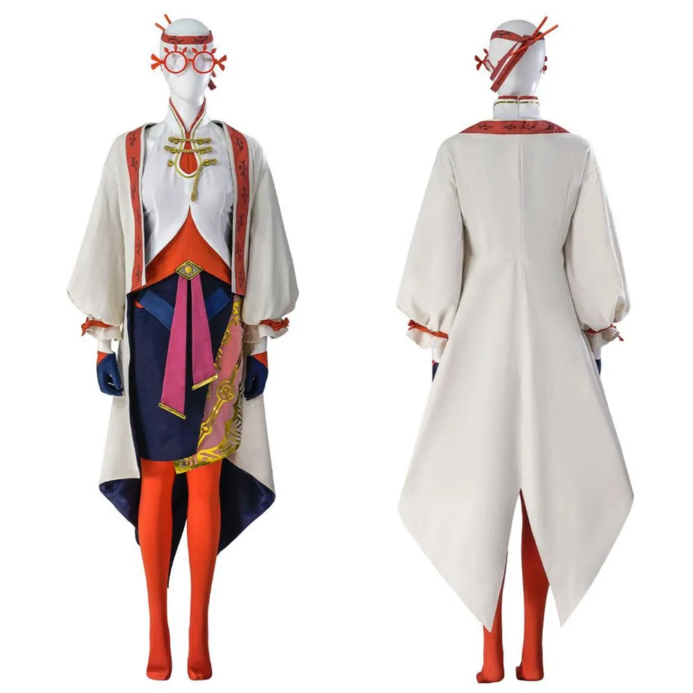 The Legend of Zelda Purah Women Dress Coat Outfits Party Carnival Halloween Cosplay Costume