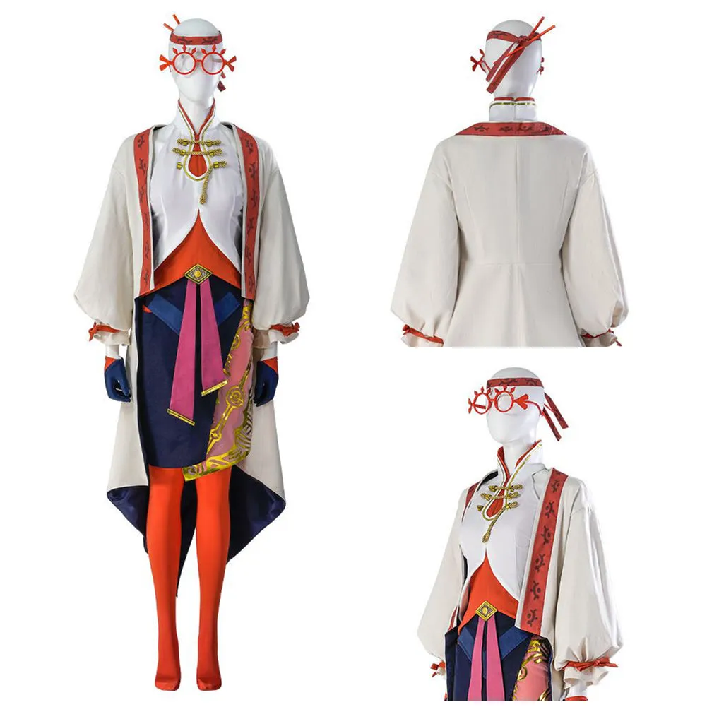 The Legend of Zelda Purah Women Dress Coat Outfits Party Carnival Halloween Cosplay Costume