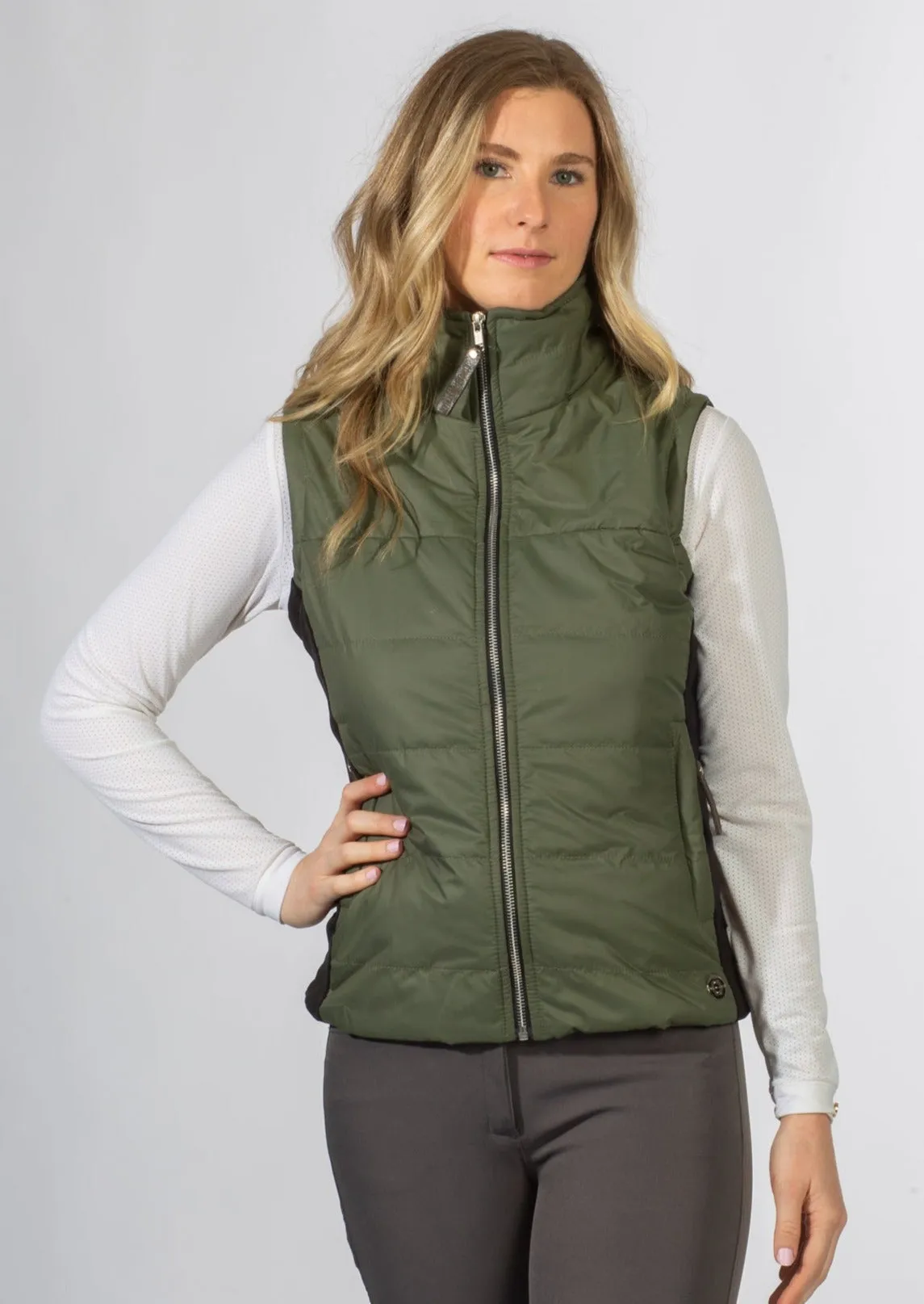 The Lolie Vest in Olive