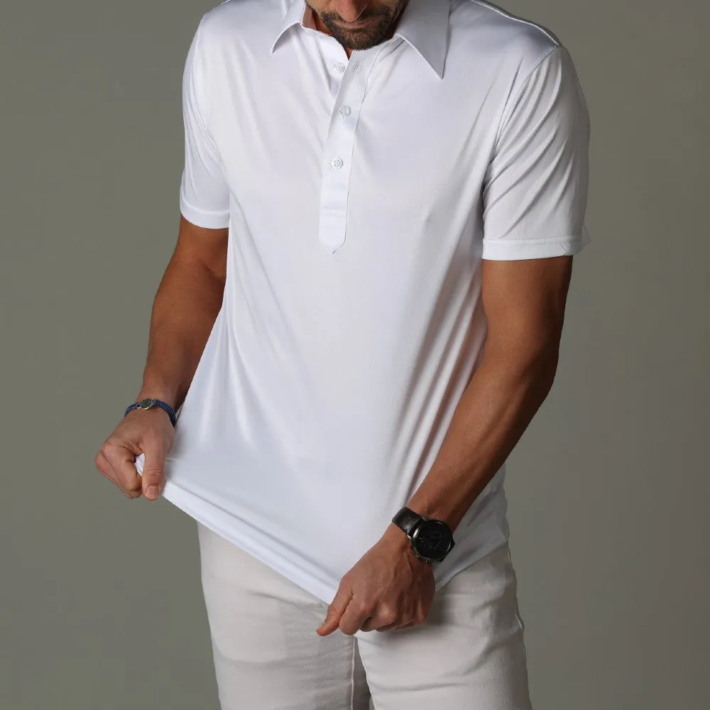 The Original Dress Collar Polo™ White