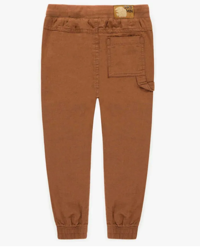 The Penny Linen Pants - Rust - KIDS