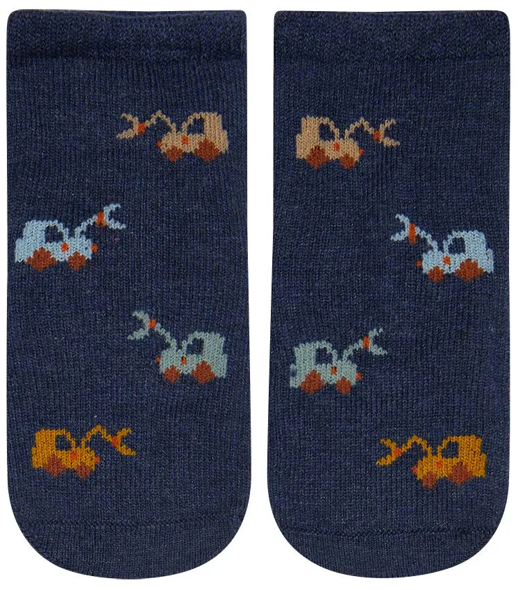 TOSHI JACQUARD ANKLE SOCKS