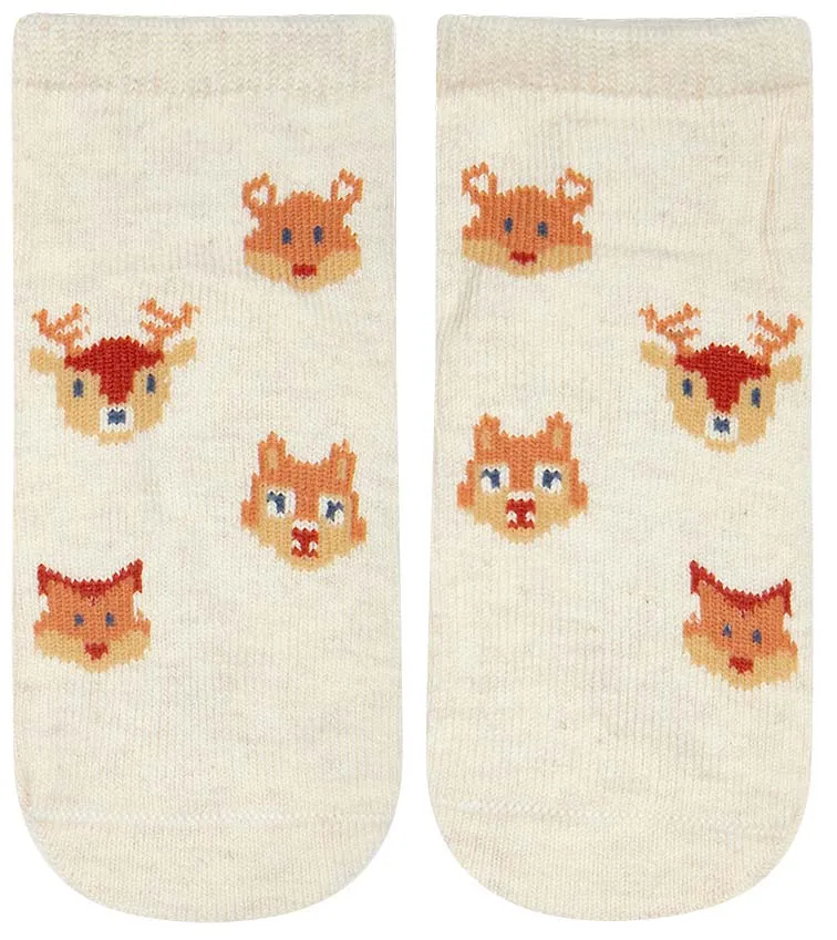 TOSHI JACQUARD ANKLE SOCKS