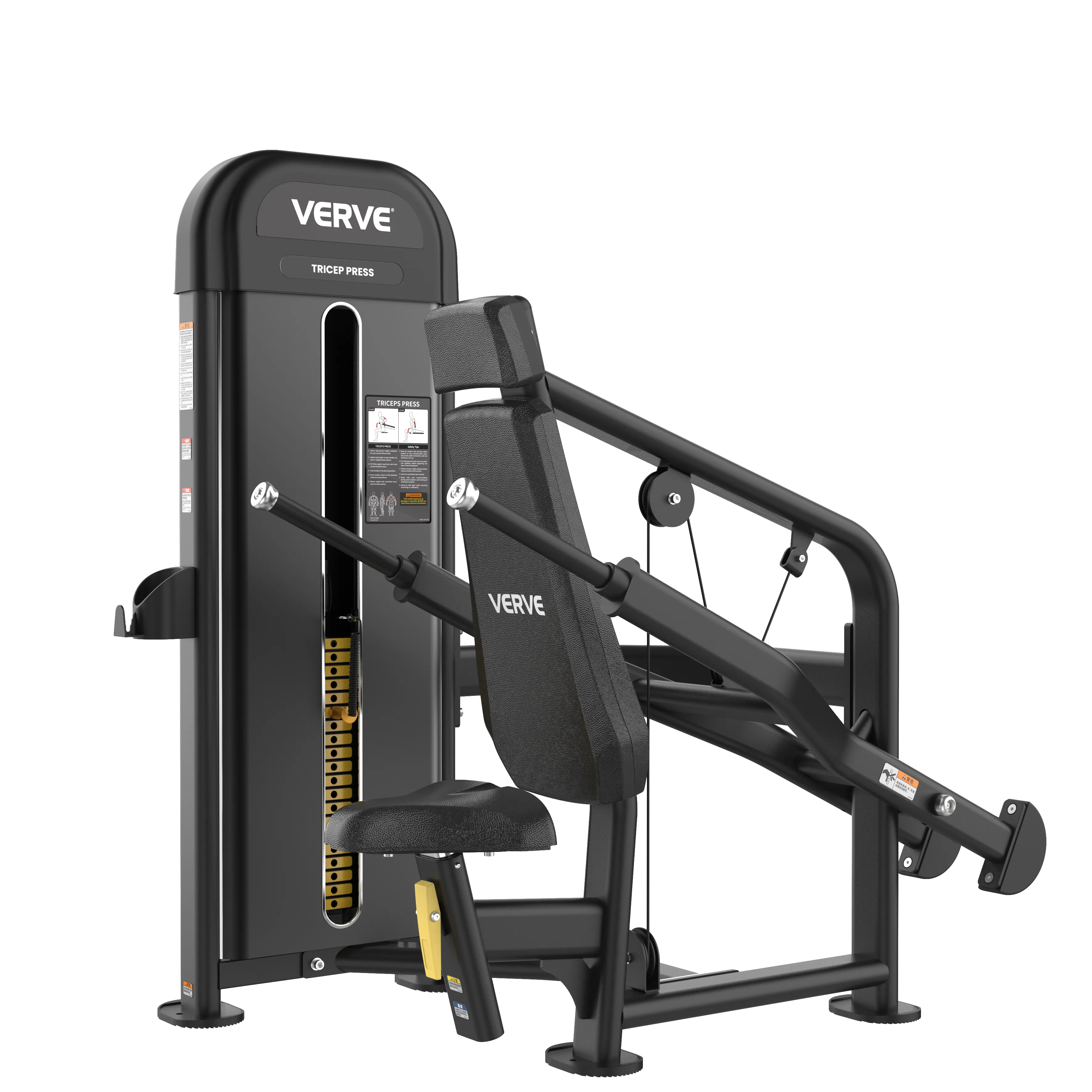 Tricep Press Pin Loaded Machine | MADE TO ORDER