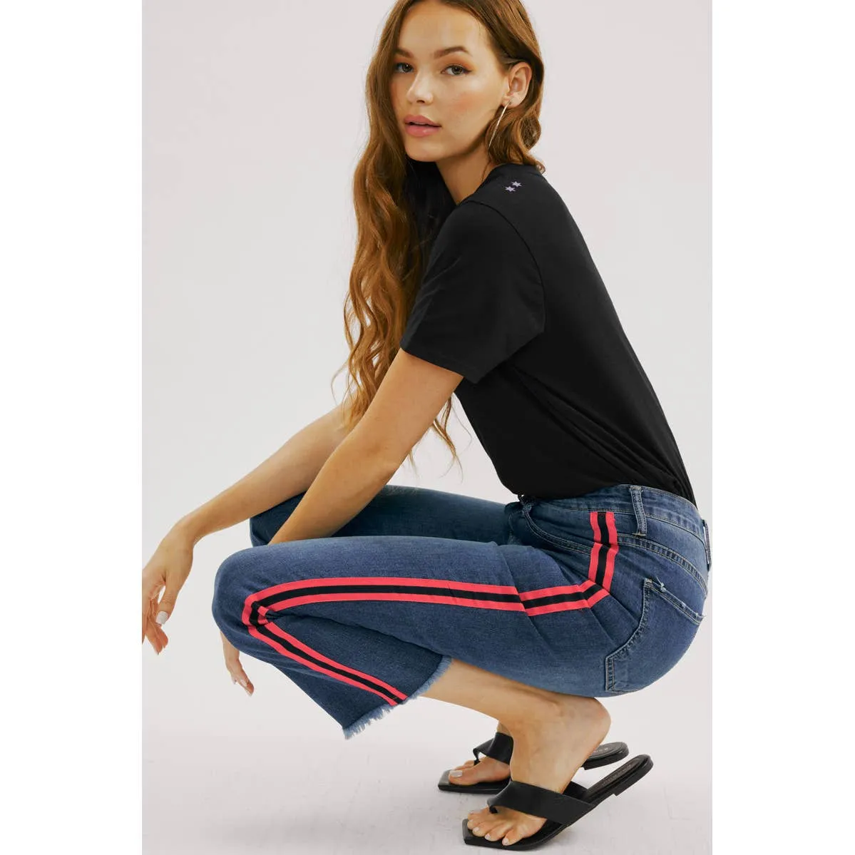 Trudie Side Stripe Jean