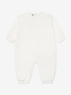 Versace Baby Medusa Logo Romper in White