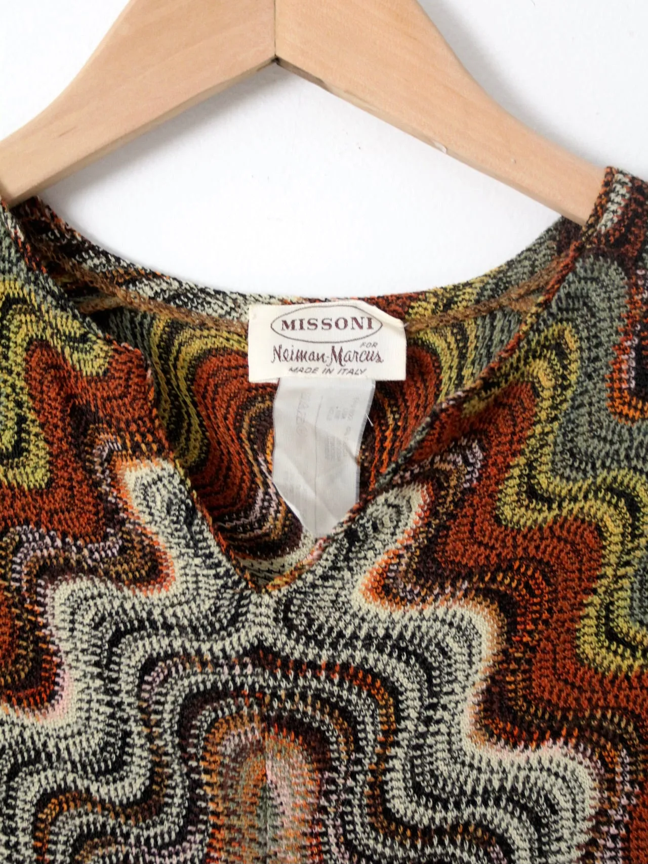 vintage 70s Missoni dress