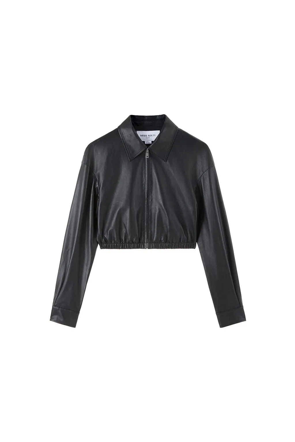 Vintage Black Motorbike Leather Jacket