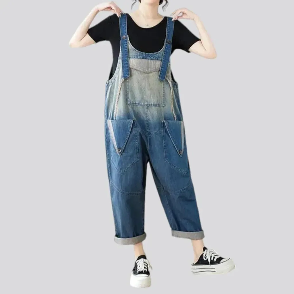 Vintage jean dungaree for ladies