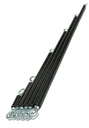 Wholesale 18" Straight Spreader Bar - Black